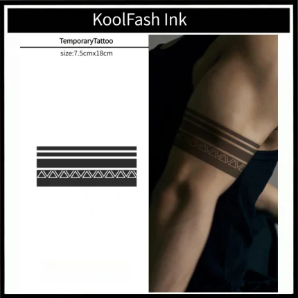 Waterproof Semi-Permanent Body Art Tattoo, Lasts 1 to 2 Weeks